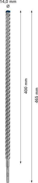 Bosch EXPERT SDS plus-7X burgija za udarne bušilice od 18 x 400 x 450 mm - 2608900139