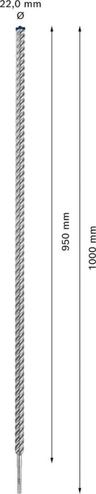 Bosch EXPERT SDS plus-7X burgija za udarne bušilice od 22 x 950 x 1000 mm - 2608900149