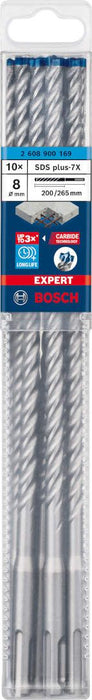 Bosch EXPERT SDS plus-7X burgija za udarne bušilice od 8 x 200 x 265 mm, 10 delova - 2608900169