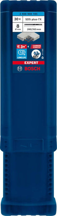 Bosch EXPERT SDS plus-7X burgija za udarne bušilice od 8 x 200 x 265 mm, 30 delova - 2608900185