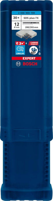 Bosch EXPERT SDS plus-7X burgija za udarne bušilice od 12 x 200 x 265 mm, 30 delova - 2608900190