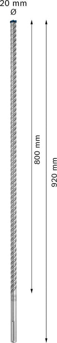 Bosch EXPERT SDS max-8X burgija za udarne bušilice od 20x800x920 mm - 2608900231
