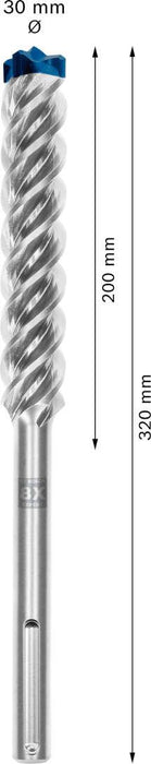 Bosch EXPERT SDS max-8X burgija za udarne bušilice od 30 x 200 x 320 mm - 2608900252