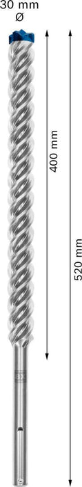Bosch EXPERT SDS max-8X burgija za udarne bušilice od 30 x 400 x 520 mm - 2608900253