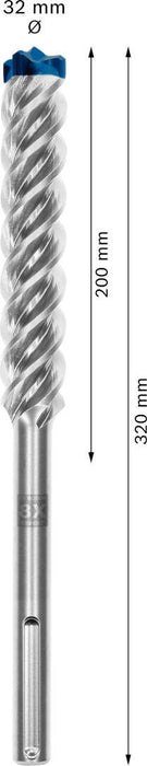 Bosch EXPERT SDS max-8X burgija za udarne bušilice od 32 x 200 x 320 mm - 2608900254