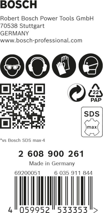 Bosch EXPERT SDS max-8X burgija za udarne bušilice od 16 x 200 x 340 mm, 5 delova - 2608900261