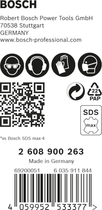 Bosch EXPERT SDS max-8X burgija za udarne bušilice od 18 x 200 x 340 mm, 5 delova - 2608900263