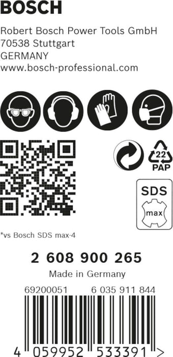 Bosch EXPERT SDS max-8X burgija za udarne bušilice od 20 x 200 x 320 mm, 5 delova - 2608900265