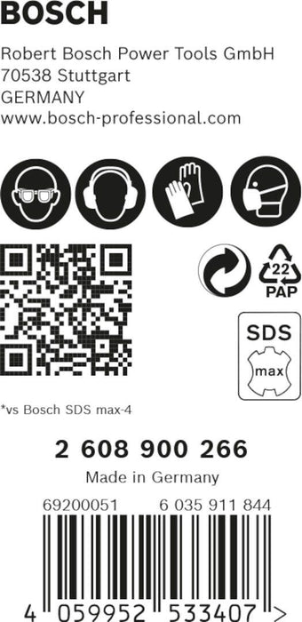 Bosch EXPERT SDS max-8X burgija za udarne bušilice od 20 x 400 x 520 mm, 5 delova - 2608900266