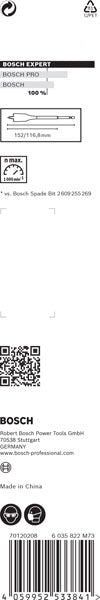 BOSCH EXPERT Self Cut Speed pljosnata burgija od 8 x 152 mm - Burgija glodalica Expert SelfCut Speed (2608900310)-SBT Alati Beograd