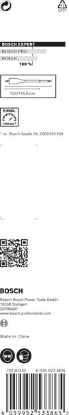 BOSCH EXPERT Self Cut Speed pljosnata burgija od 12 x 152 mm - Burgija glodalica Expert SelfCut Speed (2608900312)-SBT Alati Beograd