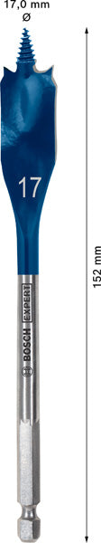 BOSCH EXPERT Self Cut Speed pljosnata burgija od 17 x 152 mm - Burgija glodalica Expert SelfCut Speed (2608900316)-SBT Alati Beograd