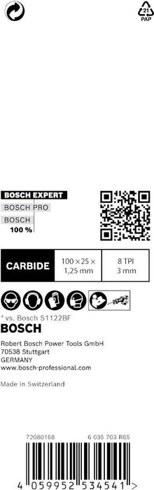 Bosch EXPERT „Thick Tough Metal“ S 555 CHC list univerzalne testere, 1 deo - 2608900364