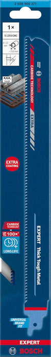 Bosch EXPERT „Thick Tough Metal“ S 1255 CHC list univerzalne testere, 1 deo - 2608900371