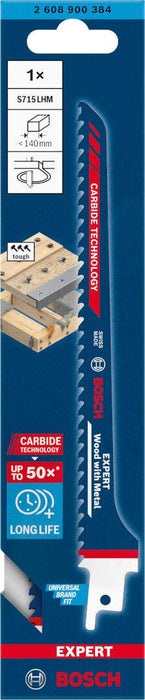 Bosch EXPERT „Wood with Metal“ S 715 LHM list univerzalne testere, 1 deo - 2608900384