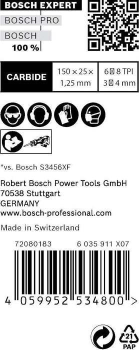 Bosch EXPERT „Multi Material“ 956 XHM list univerzalne testere, 10 delova - 2608900390