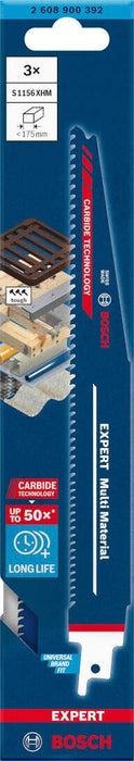 Bosch EXPERT „Multi Material“ S 1156 XHM list univerzalne testere, 3 dela - 2608900392