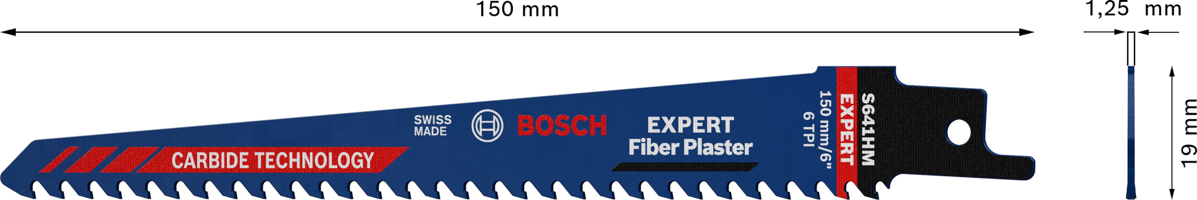 Bosch EXPERT „Fiber Plaster“ S 641 HM list univerzalne testere, 1 deo - 2608900407