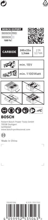 Bosch EXPERT „Hollow Brick“ S 1543 HM list univerzalne testere, 1 deo - 2608900414