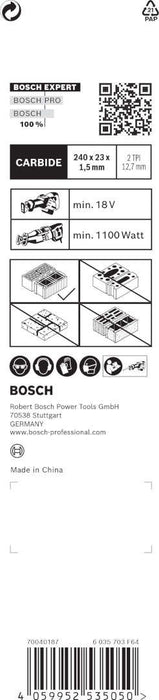 Bosch EXPERT „Hollow Brick“ S 1543 HM list univerzalne testere, 3 dela - 2608900415