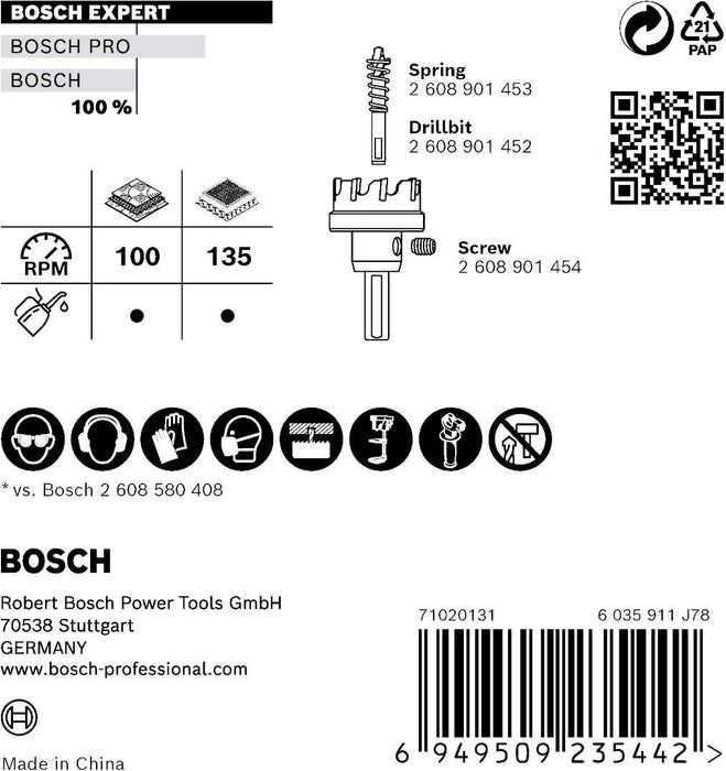 Bosch EXPERT Construction Material testera za otvore od 19x60 mm - 2608900451