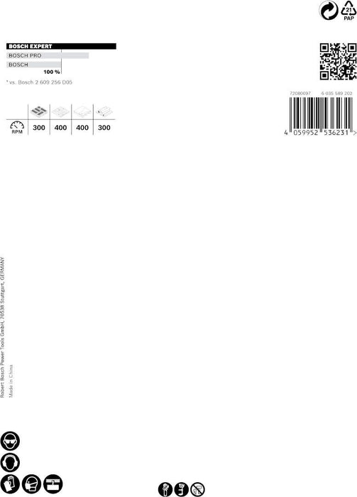 Bosch EXPERT Construction Material testera za otvore od 86x60 mm - 2608900477