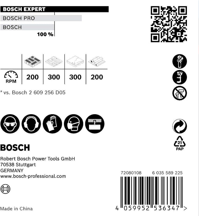Bosch EXPERT Construction Material testera za otvore od 159x60 mm - 2608900488