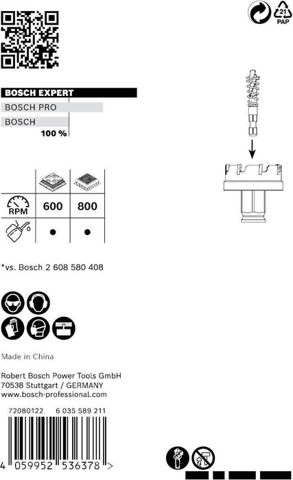 Bosch EXPERT Sheet Metal testera za otvore od 20x5 mm - 2608900491