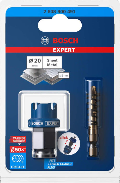 Bosch EXPERT Sheet Metal testera za otvore od 20x5 mm - 2608900491