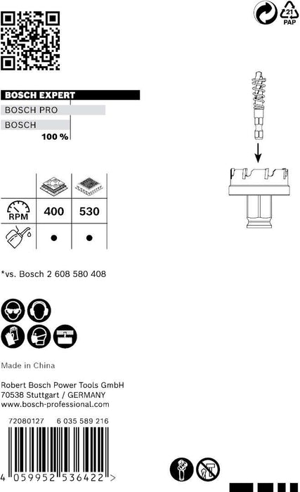 Bosch EXPERT Sheet Metal testera za otvore od 30 x 5 mm - 2608900496