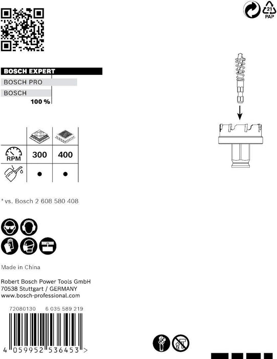 Bosch EXPERT Sheet Metal testera za otvore od 40x5 mm - 2608900499