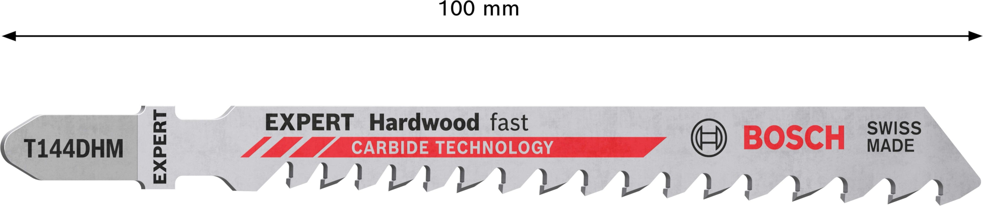 Bosch EXPERT „Hardwood Fast“ T 144 DHM list ubodne testere, 3 dela - 2608900541