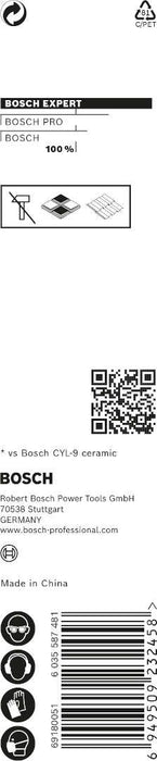 Bosch EXPERT HEX-9 HardCeramic burgija od 10x90 mm - 2608900593