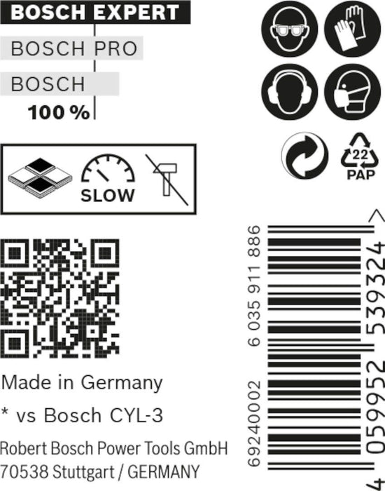 Bosch EXPERT CYL-9 MultiConstruction burgija od 6 x 60 x 100 mm, 10 delova - 2608900640