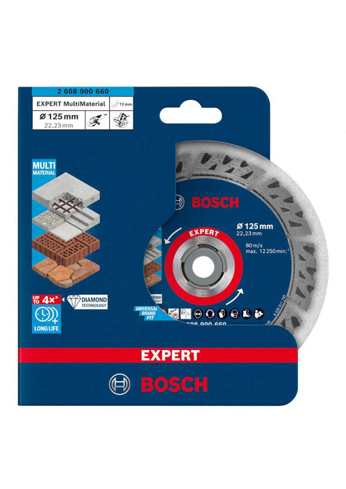 Bosch EXPERT MultiMaterial dijamantska rezna ploča od 125x22,23x2,2x12 mm - 2608900660