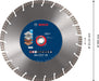 Bosch EXPERT MultiMaterial dijamantska rezna ploča od 300 x 22,23 x 2,8 x 15 mm - 2608900664