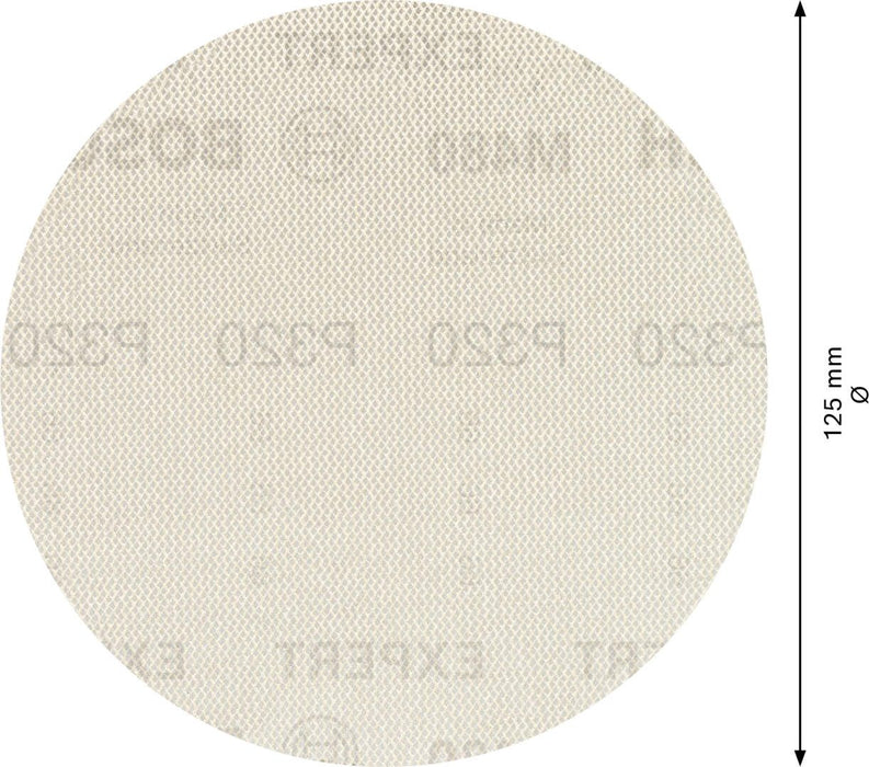 Bosch EXPERT M480 brusna mreža za rotacione brusilice od 125 mm, G 320, 50 delova - 2608900687