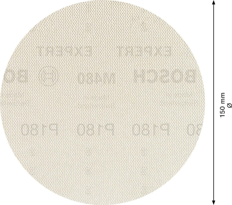Bosch EXPERT M480 brusna mreža za rotacione brusilice od 150 mm, G 180, 5 delova - 2608900693
