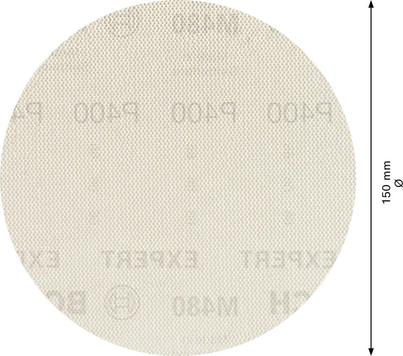 Bosch EXPERT M480 brusna mreža za rotacione brusilice od 150 mm, G 400, 5 delova - 2608900697