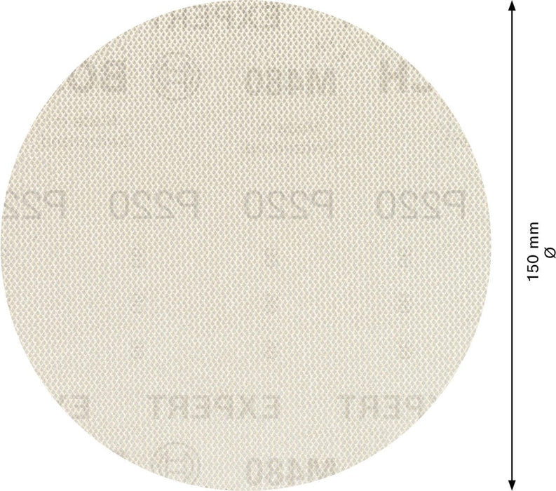 Bosch EXPERT M480 brusna mreža za rotacione brusilice od 150 mm, G 220, 50 delova - 2608900703