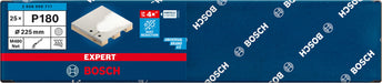 Bosch EXPERT M480 brusna mreža za brusilice za gips od 225 mm, G 180, 25 delova - 2608900711