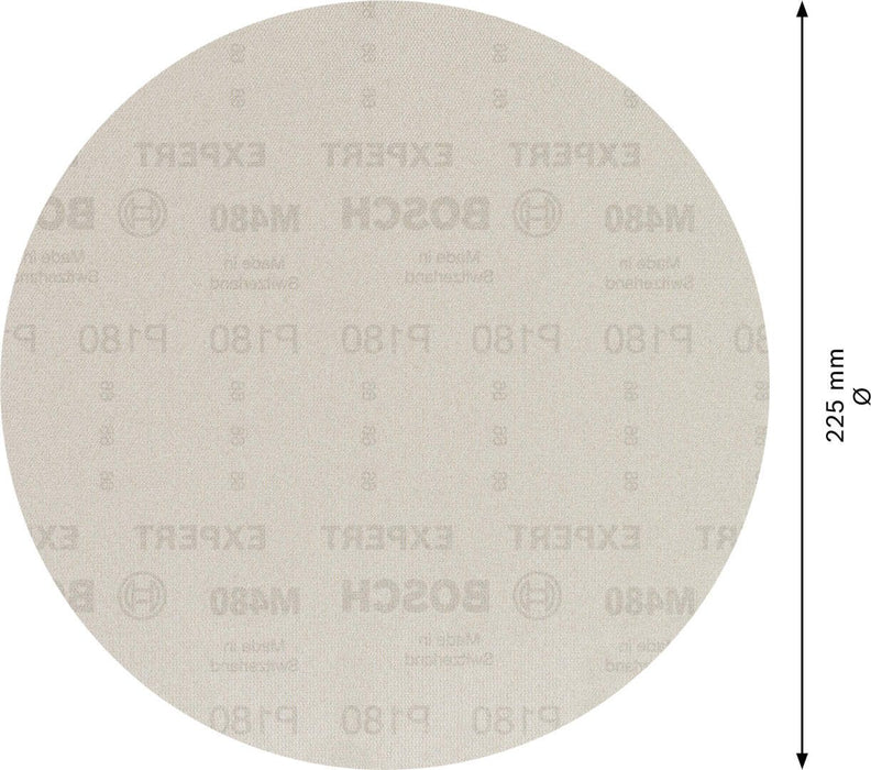 Bosch EXPERT M480 brusna mreža za brusilice za gips od 225 mm, G 180, 25 delova - 2608900711