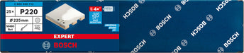 Bosch EXPERT M480 brusna mreža za brusilice za gips od 225 mm, G 220, 25 delova - 2608900712