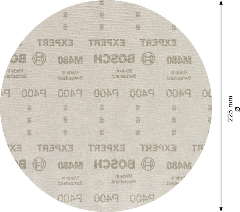 Bosch EXPERT M480 brusna mreža za brusilice za gips od 225 mm, G 400, 25 delova - 2608900715