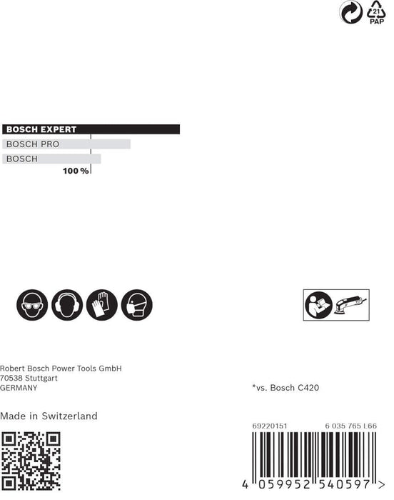 Bosch EXPERT M480 brusna mreža za delta brusilice od 93 mm, G 220, 5 delova - 2608900721