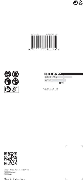 Bosch EXPERT M480 brusna mreža za vibracione brusilice od 93 x 186 mm, G 400, 10 delova - 2608900751