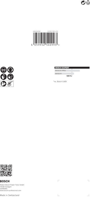 Bosch EXPERT M480 brusna mreža za vibracione brusilice od 115 x 230 mm, G 80, 10 delova - 2608900761