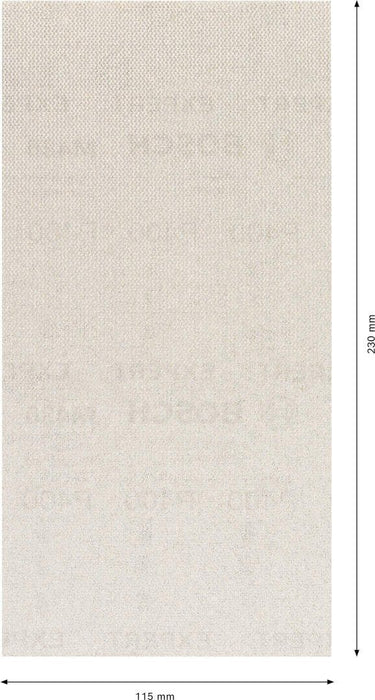 Bosch EXPERT M480 brusna mreža za vibracione brusilice od 115 x 230 mm, G 80, 10 delova - 2608900761