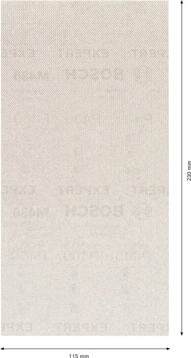 Bosch EXPERT M480 brusna mreža za vibracione brusilice od 115 x 230 mm, G 100, 10 delova - 2608900762