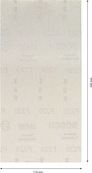 Bosch EXPERT M480 brusna mreža za vibracione brusilice od 115 x 230 mm, G 220, 10 delova - 2608900766